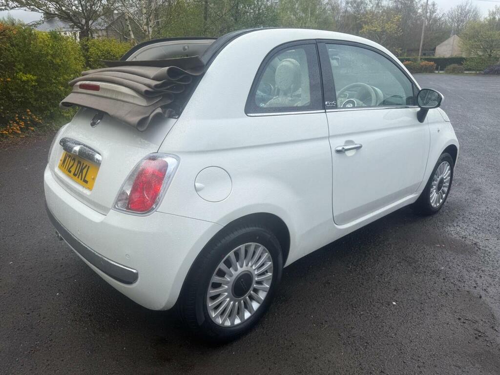 Fiat 500C Convertible 1.2 Lounge Euro 5 201212 MT12DKL White #6