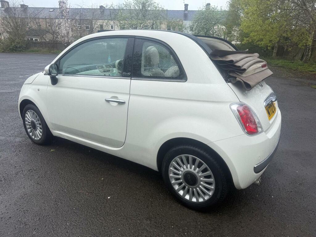 Fiat 500C Convertible 1.2 Lounge Euro 5 201212 MT12DKL White #4