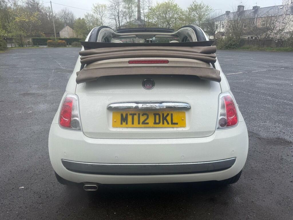 Fiat 500C Convertible 1.2 Lounge Euro 5 201212 MT12DKL White #5