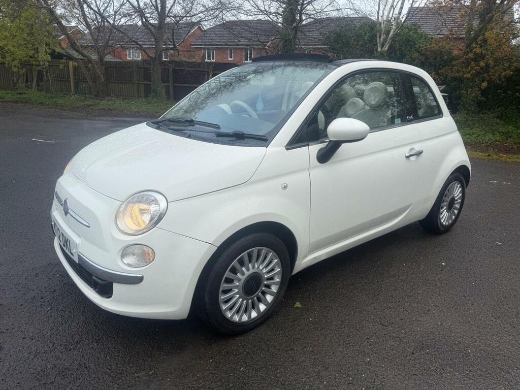 Fiat 500C Convertible 1.2 Lounge Euro 5 201212 MT12DKL White #3