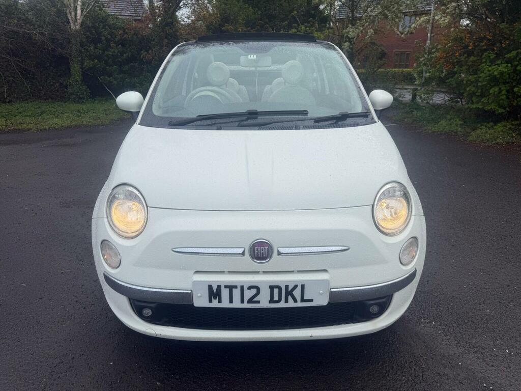 Fiat 500C Convertible 1.2 Lounge Euro 5 201212 MT12DKL White #2