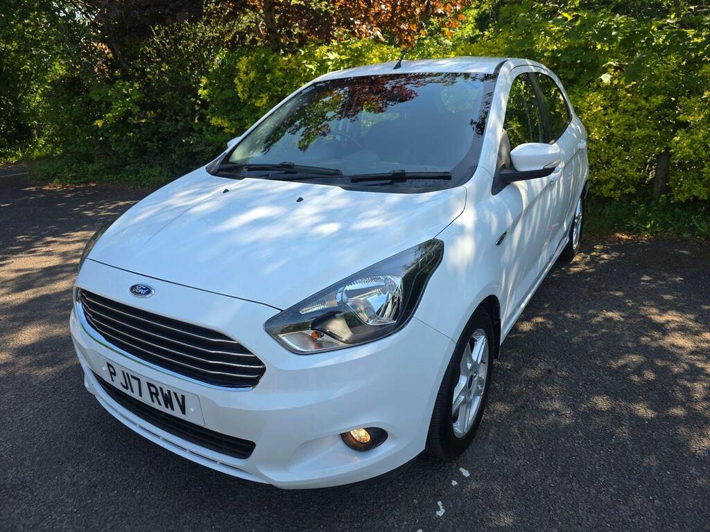 Ford KA+ Hatchback 1.2 Ti-vct Zetec Euro 6 201717 PJ17RWV White #3