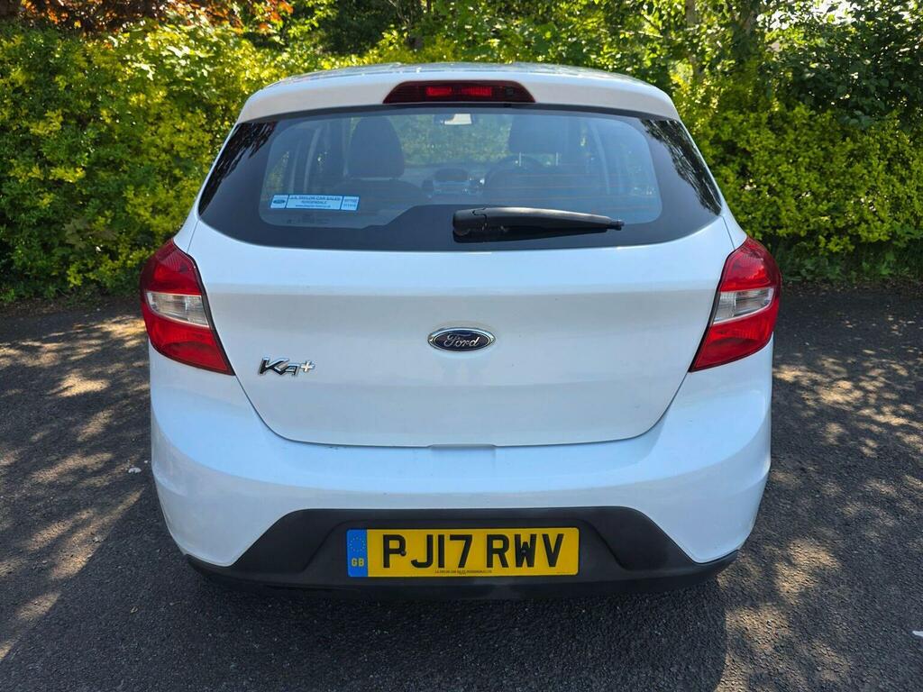 Ford KA+ Hatchback 1.2 Ti-vct Zetec Euro 6 201717 PJ17RWV White #6
