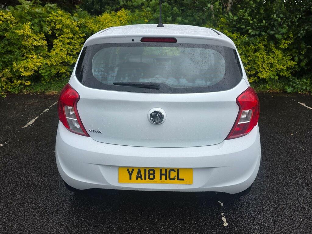 Vauxhall Viva Hatchback 1.0I Se Euro 6 201818 YA18HCL White #6