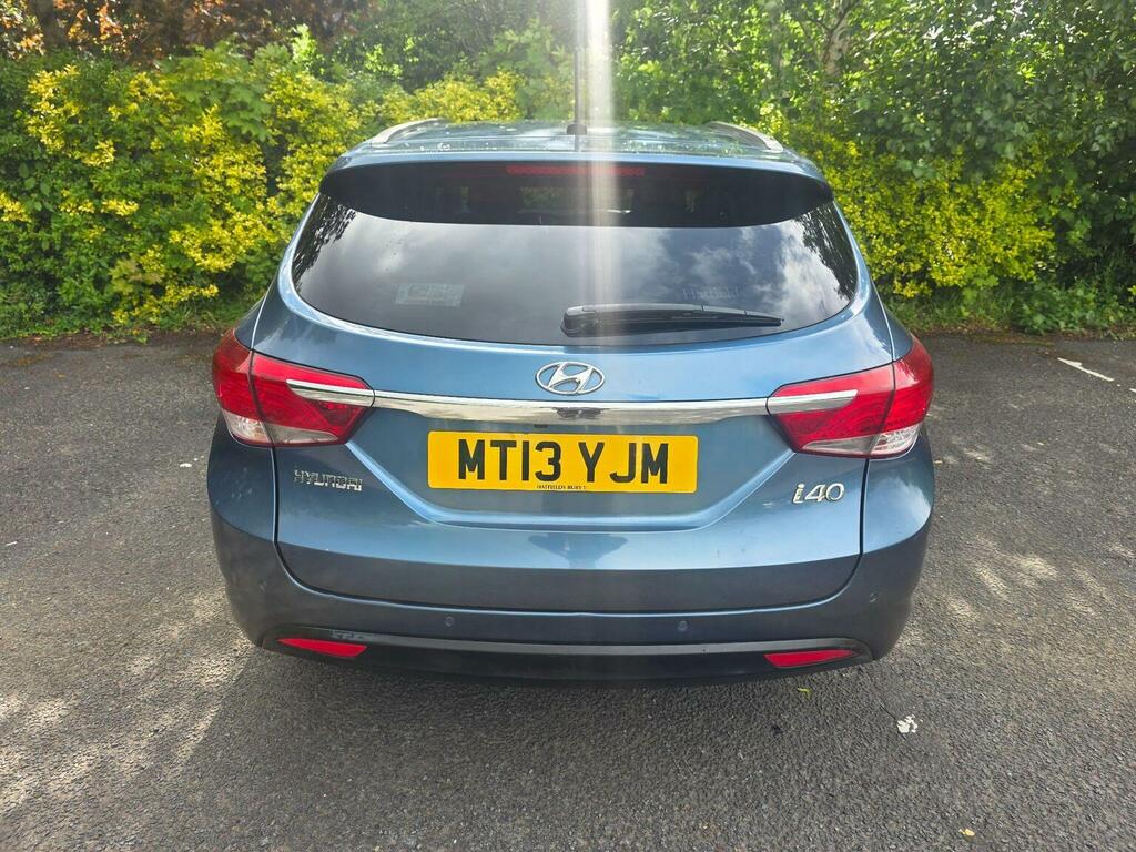Hyundai I40 Estate 1.6 Gdi Style Euro 5 201313 MT13YJM Blue #6