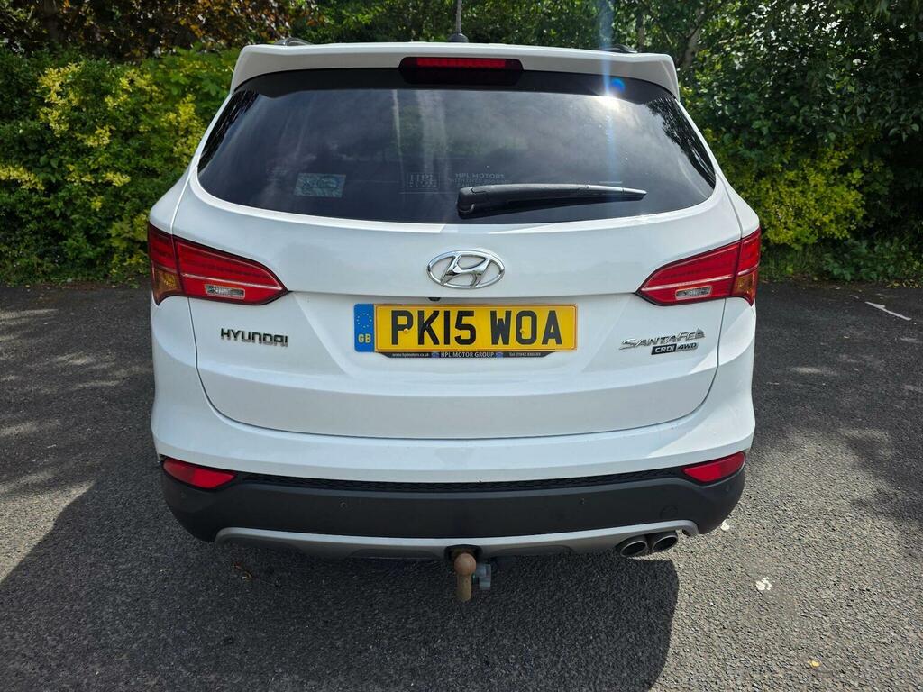 Hyundai Santa Fe Suv 2.2 Crdi Premium 4Wd Euro 5 5 Seat 2015 PK15WOA White #6