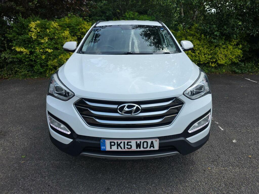 Hyundai Santa Fe Suv 2.2 Crdi Premium 4Wd Euro 5 5 Seat 2015 PK15WOA White #2