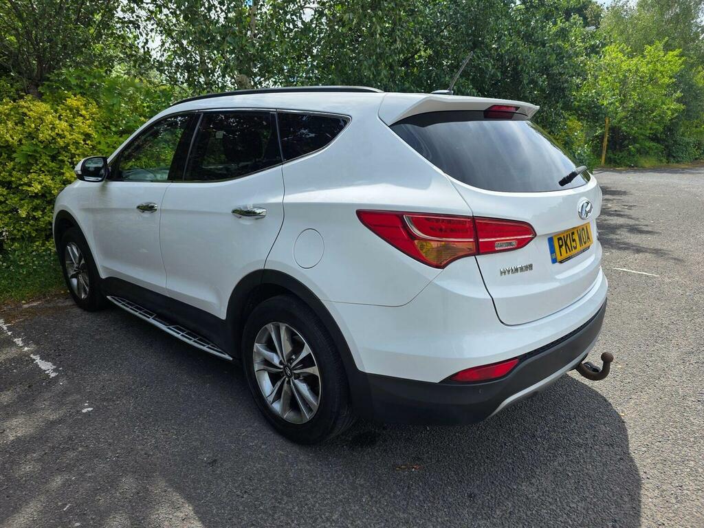 Hyundai Santa Fe Suv 2.2 Crdi Premium 4Wd Euro 5 5 Seat 2015 PK15WOA White #5