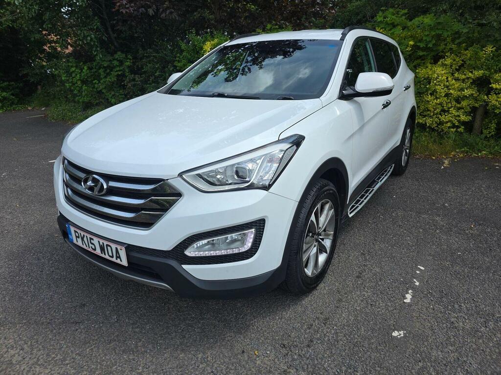 Hyundai Santa Fe Suv 2.2 Crdi Premium 4Wd Euro 5 5 Seat 2015 PK15WOA White #3