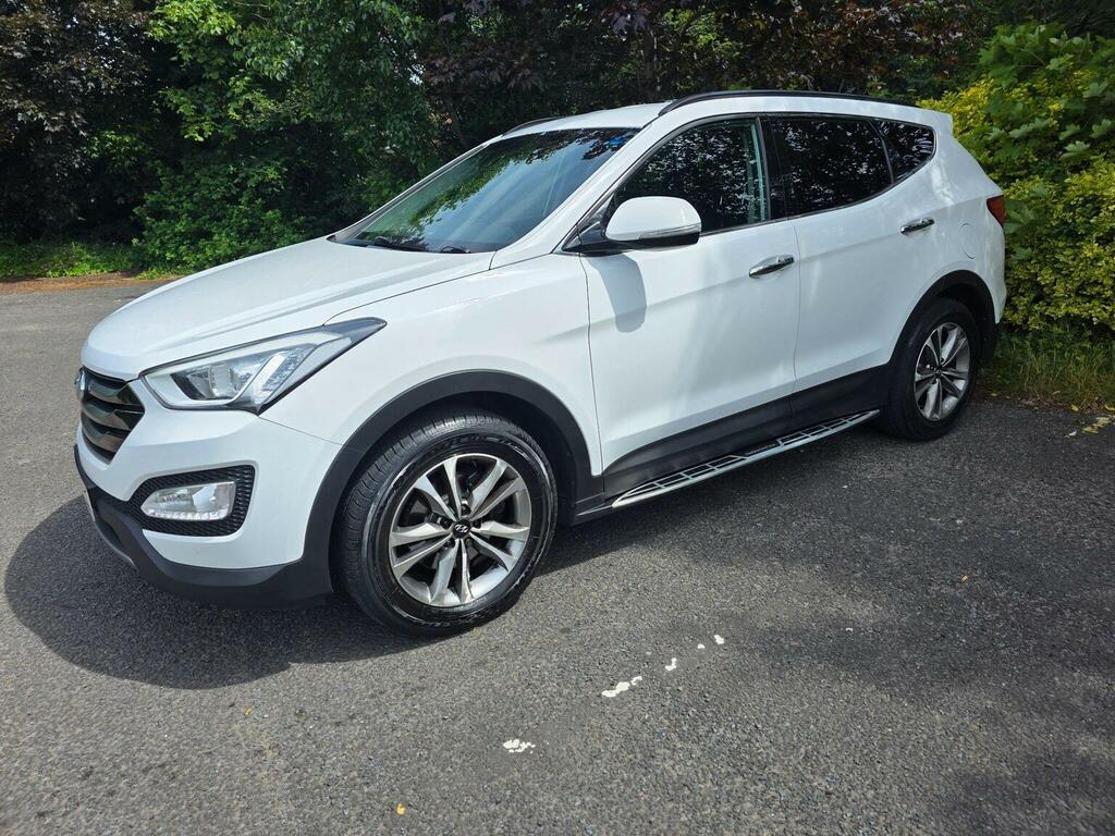 Hyundai Santa Fe Suv 2.2 Crdi Premium 4Wd Euro 5 5 Seat 2015 PK15WOA White #4