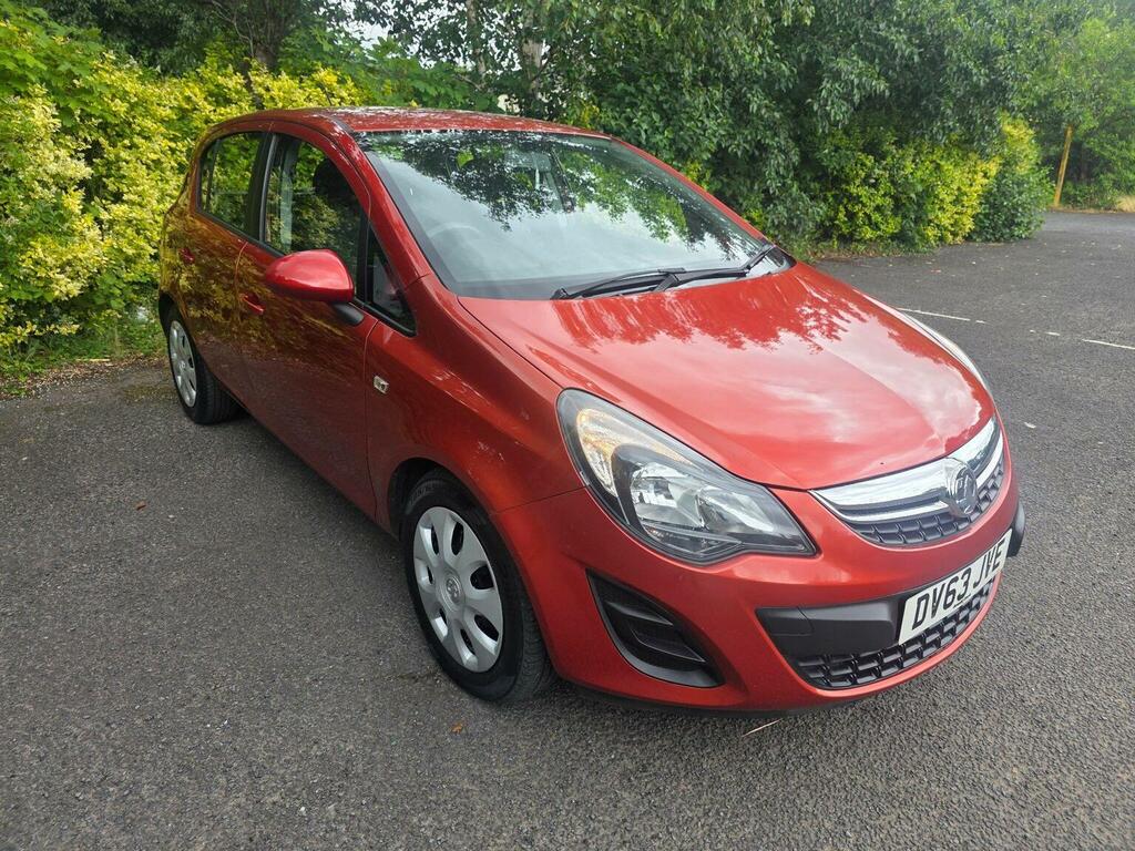 Vauxhall Corsa Hatchback 1.2I Ecoflex 16V Exclusiv Euro 5 Ss 5 Red