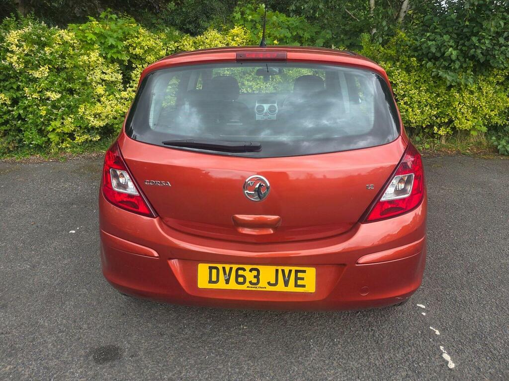Vauxhall Corsa Hatchback 1.2I Ecoflex 16V Exclusiv Euro 5 Ss 5 Red #5