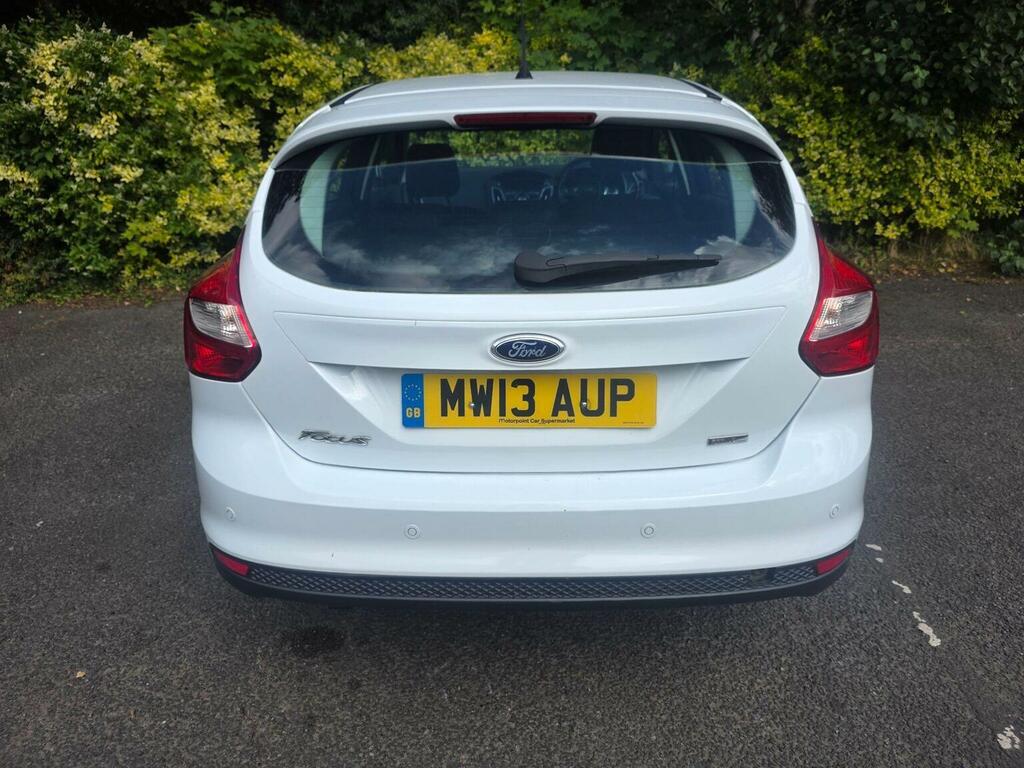 Ford Focus Hatchback 1.0T Ecoboost Titanium Euro 5 Ss MW13AUP White #6