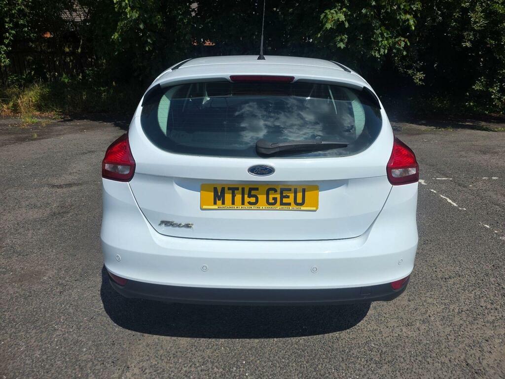 Ford Focus Hatchback 1.5 Tdci Titanium Euro 6 Ss 2015 MT15GEU White #6