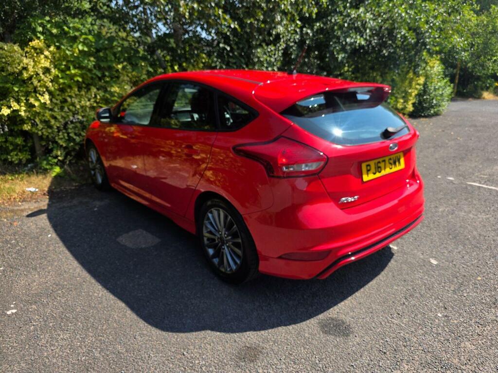 Ford Focus 1.5 Tdci St-line Euro 6 Ss Red #5