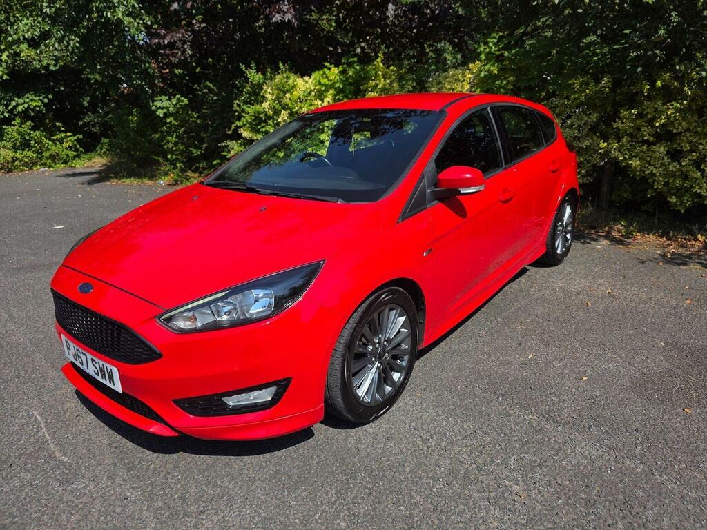 Ford Focus 1.5 Tdci St-line Euro 6 Ss Red #3