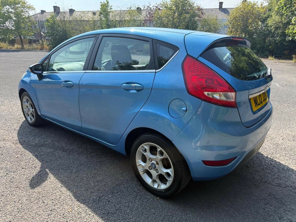 Ford Fiesta Hatchback 1.25 Zetec 201212 NL12JZO Blue #4