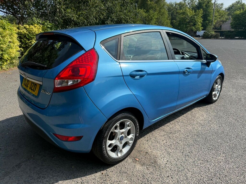 Ford Fiesta Hatchback 1.25 Zetec 201212 NL12JZO Blue #6