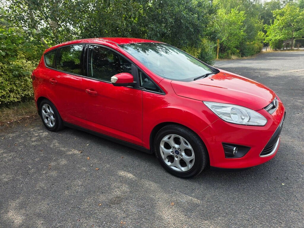 Ford C-Max 1.6 Tdci Zetec Red Mpv Red #8