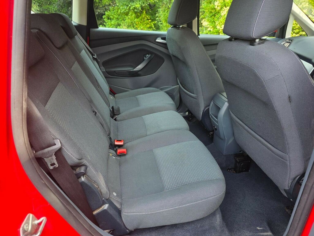Ford C-Max 1.6 Tdci Zetec Red Mpv Red #10