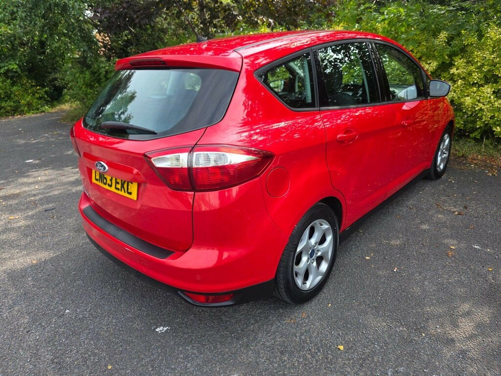 Ford C-Max 1.6 Tdci Zetec Red Mpv Red #7
