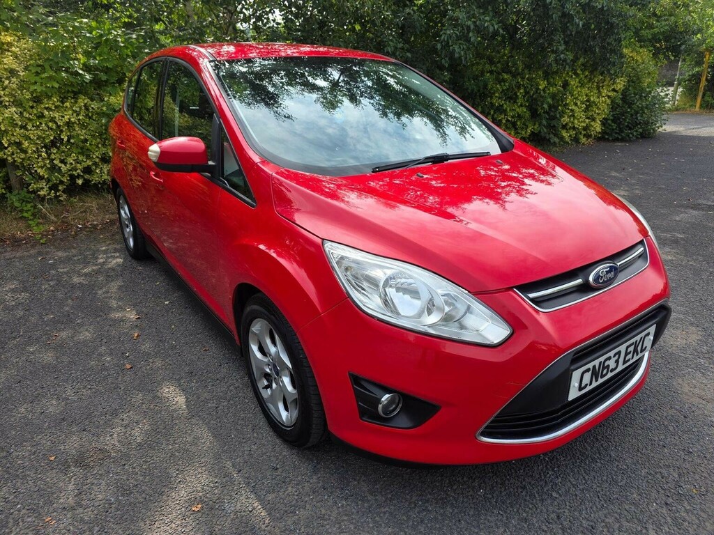 Ford C-Max Mpv 1.6 Tdci Zetec Euro 5 201363 Red