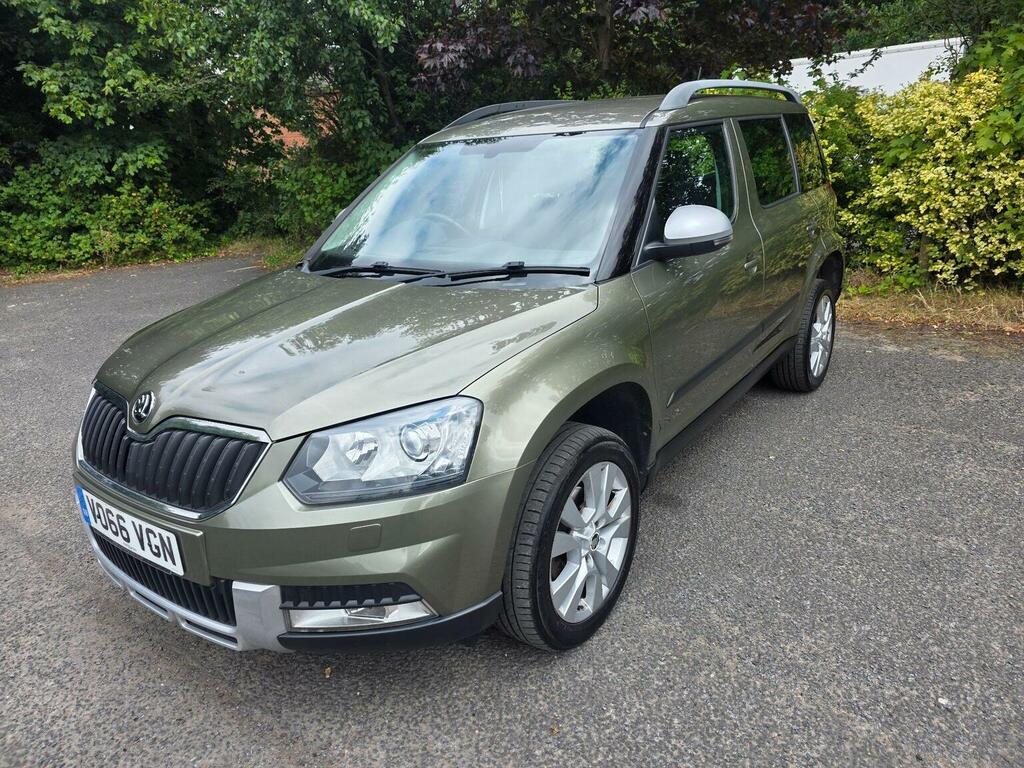 Skoda Yeti 2.0 Tdi Se L Outdoor Dsg 4Wd Euro 6 Ss Green #3