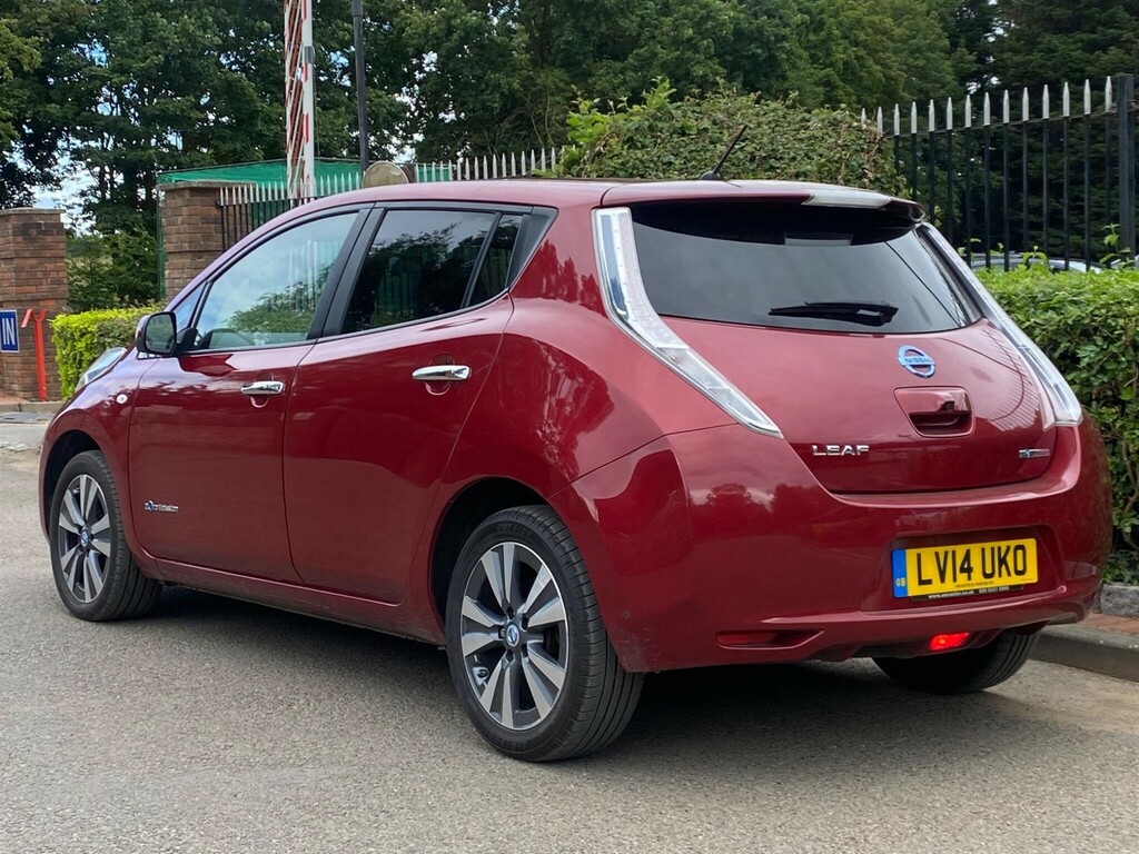 Nissan Leaf 24Kwh Tekna Red #3
