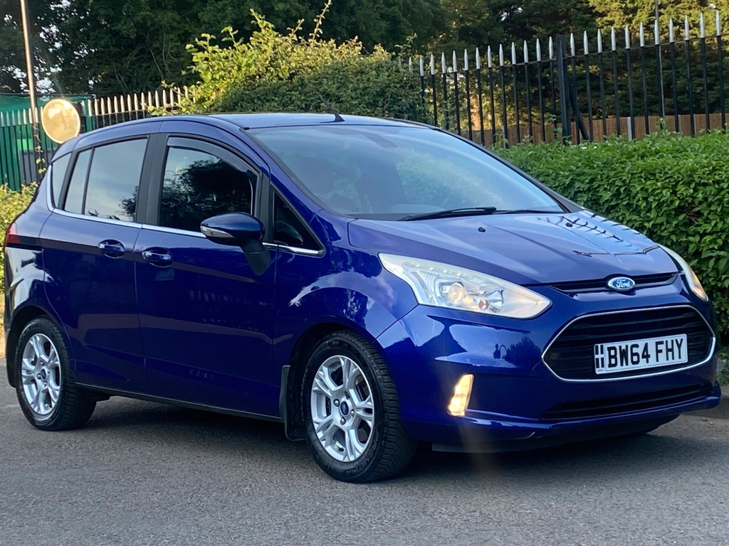 Ford B-Max 1.0T Ecoboost Titanium X Euro 5 Ss Blue