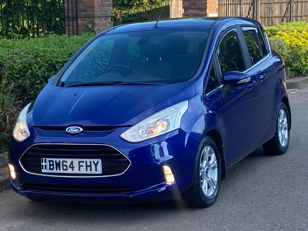 Ford B-Max 1.0T Ecoboost Titanium X Euro 5 Ss BW64FHY Blue #2