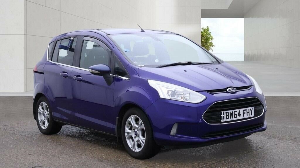 Ford B-Max 1.0T Ecoboost Titanium X Euro 5 Ss Blue
