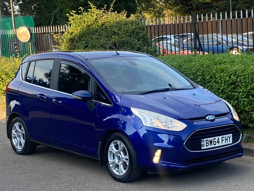 Ford B-Max 1.0T Ecoboost Titanium X Euro 5 Ss BW64FHY Blue #5