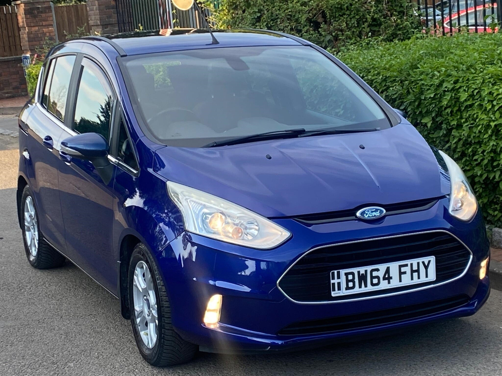 Ford B-Max 1.0T Ecoboost Titanium X Euro 5 Ss BW64FHY Blue #6