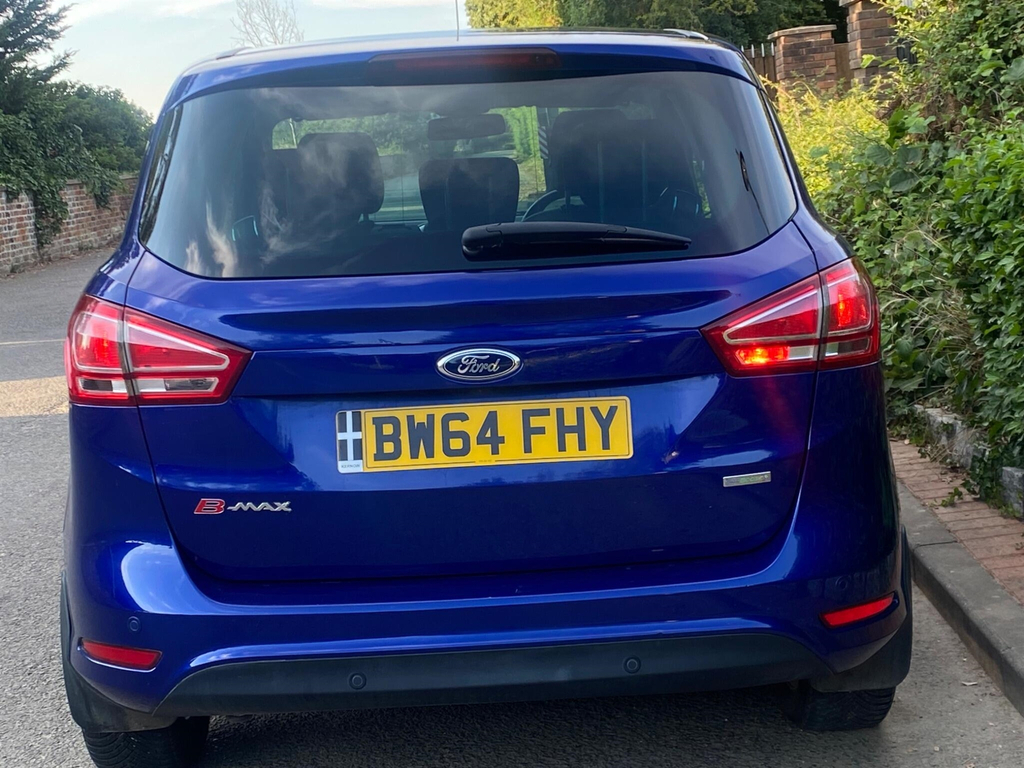 Ford B-Max 1.0T Ecoboost Titanium X Euro 5 Ss BW64FHY Blue #4