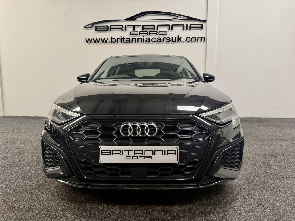 Audi A3 1.4 Sportback Tfsi E S Line Competition HD21CYU Black #3