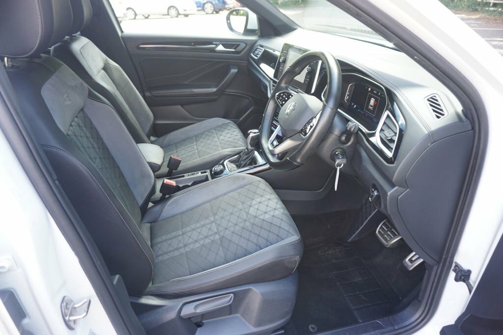 Volkswagen T-Roc 2L R-line White #4