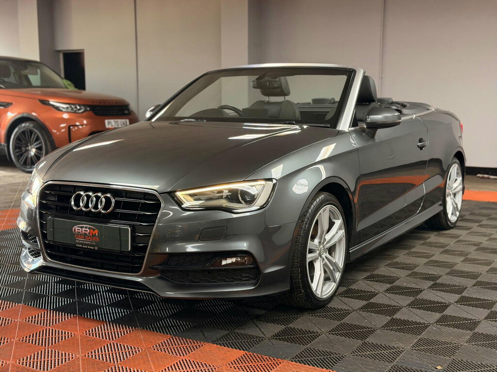 Audi A3 Cabriolet 1.4 Tfsi Cod S Line Euro 6 Ss Nav Grey #3