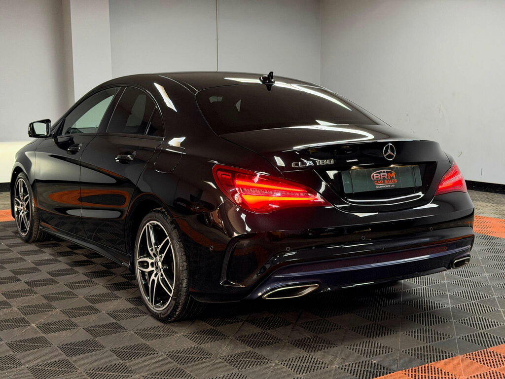 Mercedes-Benz CLA Class 1.6 Cla180 Amg Line Coupe Euro 6 Ss Black #4