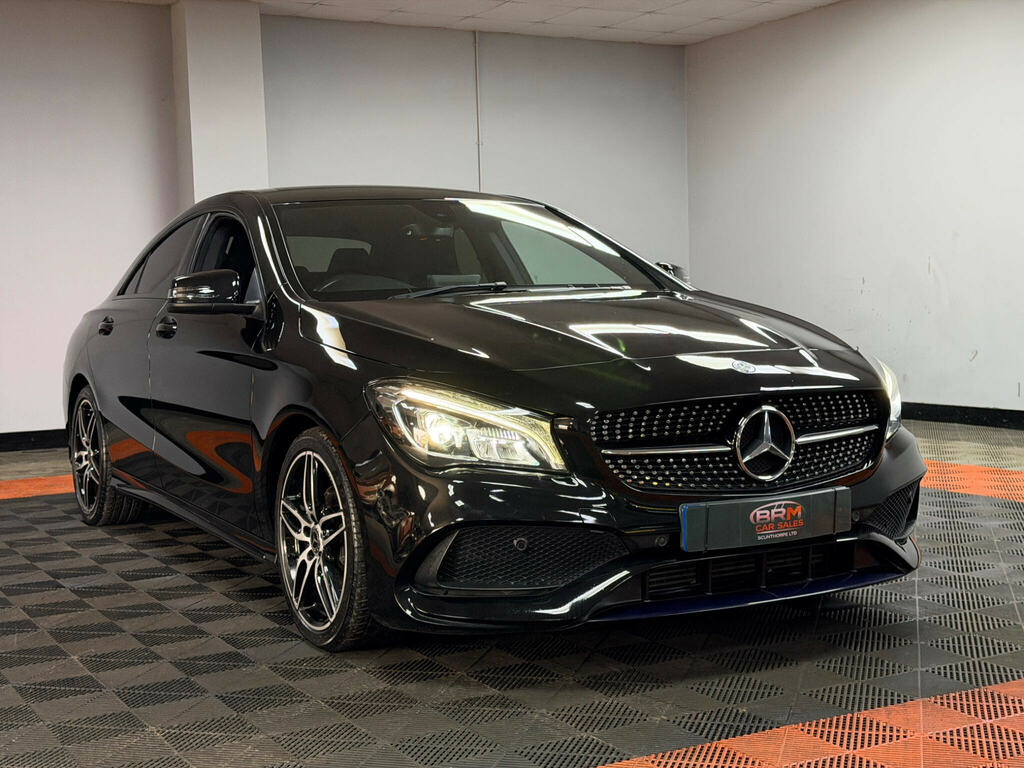 Mercedes-Benz CLA Class 1.6 Cla180 Amg Line Coupe Euro 6 Ss Black #5