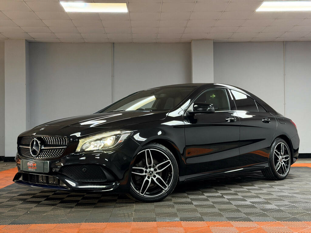 Mercedes-Benz CLA Class 1.6 Cla180 Amg Line Coupe Euro 6 Ss Black #3