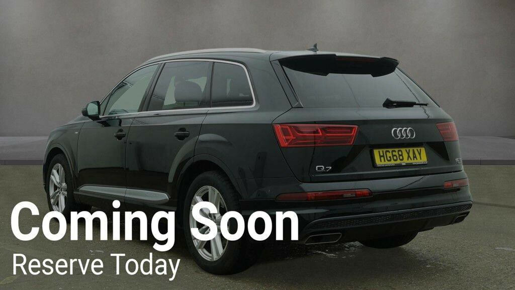 Audi Q7 3.0 Tdi V6 50 S Line Tiptronic Quattro Euro 6 Ss Black