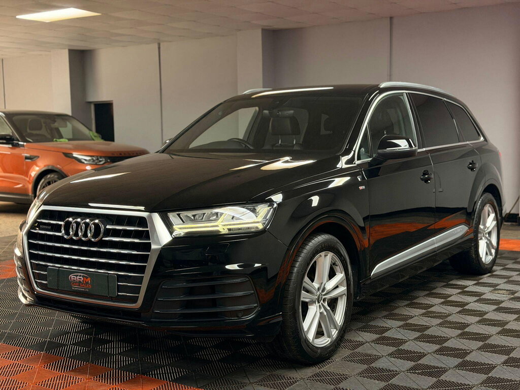 Audi Q7 3.0 Tdi V6 50 S Line Tiptronic Quattro Euro 6 Ss HG68XAY Black #3