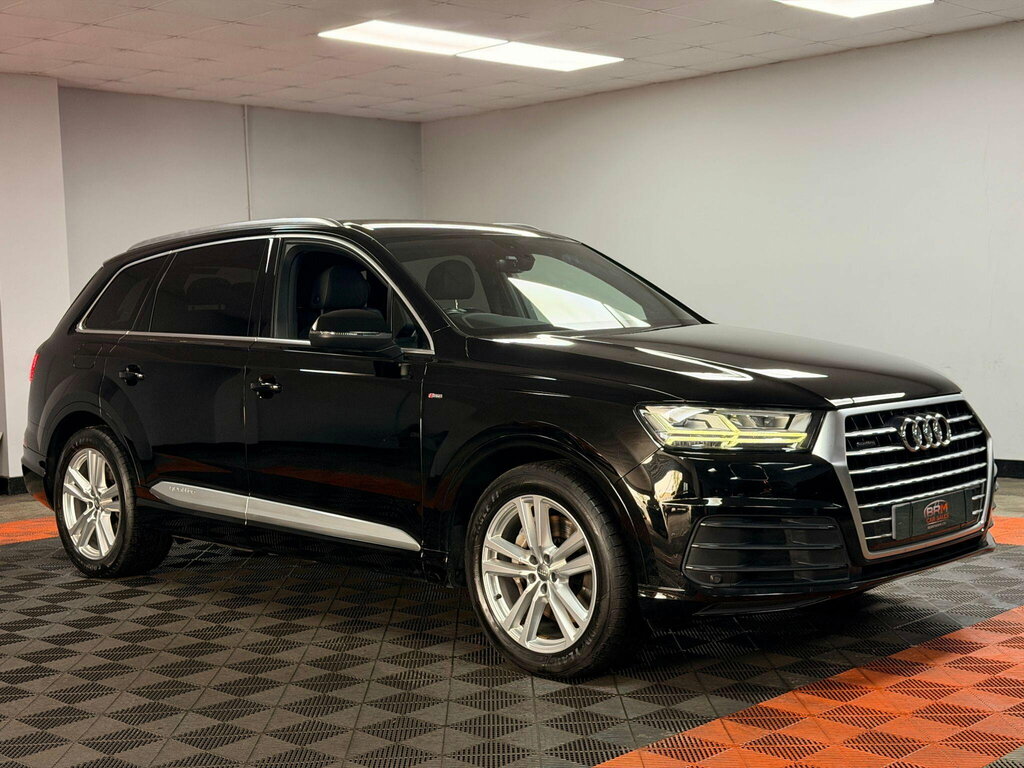 Audi Q7 3.0 Tdi V6 50 S Line Tiptronic Quattro Euro 6 Ss HG68XAY Black #5