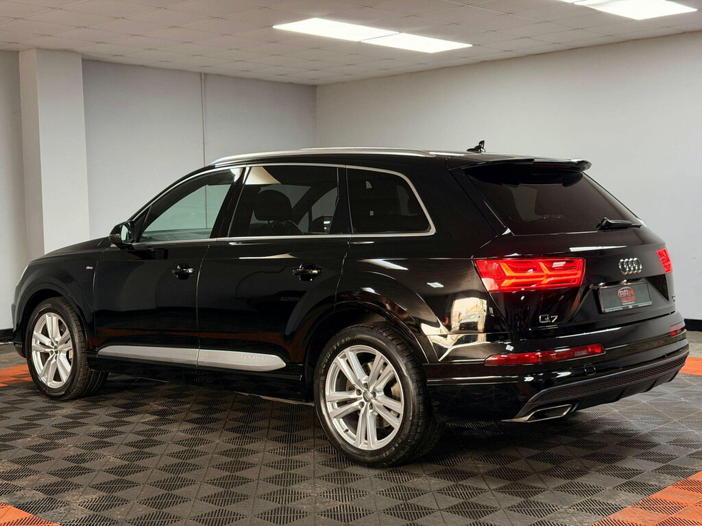 Audi Q7 3.0 Tdi V6 50 S Line Tiptronic Quattro Euro 6 Ss HG68XAY Black #4