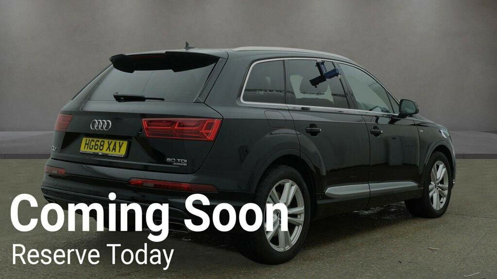 Audi Q7 3.0 Tdi V6 50 S Line Tiptronic Quattro Euro 6 Ss Black #2