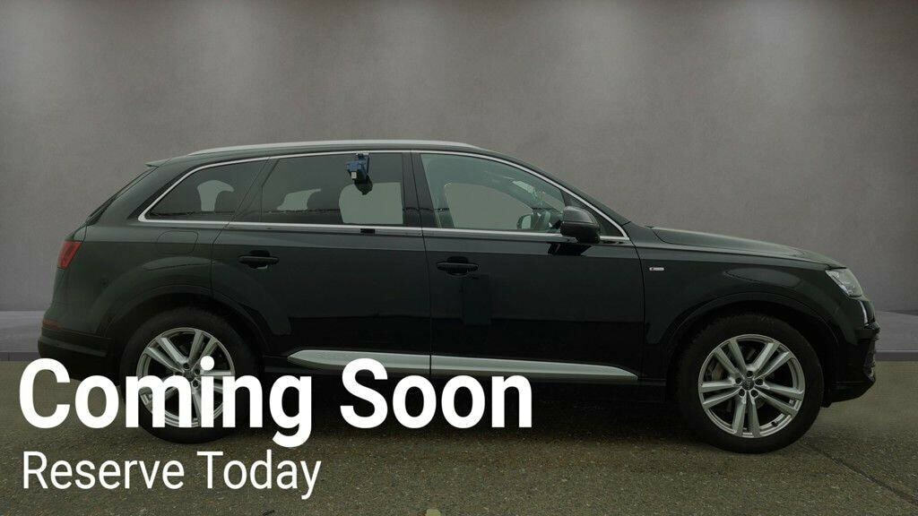 Audi Q7 3.0 Tdi V6 50 S Line Tiptronic Quattro Euro 6 Ss Black #3