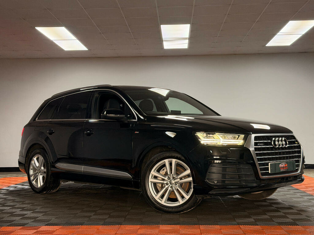 Audi Q7 3.0 Tdi V6 50 S Line Tiptronic Quattro Euro 6 Ss Black