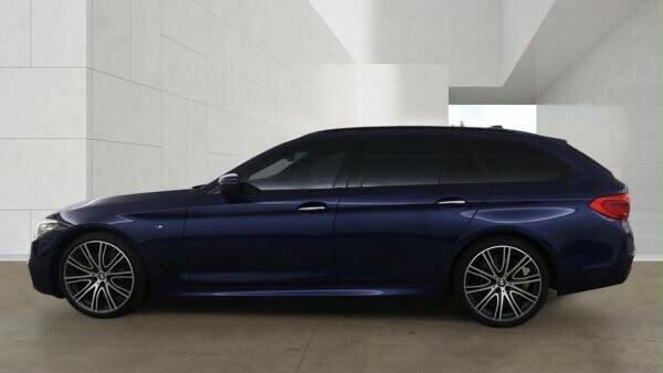 BMW 5 Series 3.0 530D M Sport Touring Euro 6 Ss Blue #5