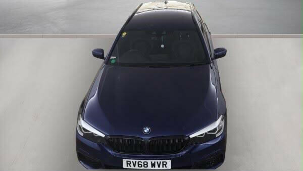 BMW 5 Series 3.0 530D M Sport Touring Euro 6 Ss Blue #6