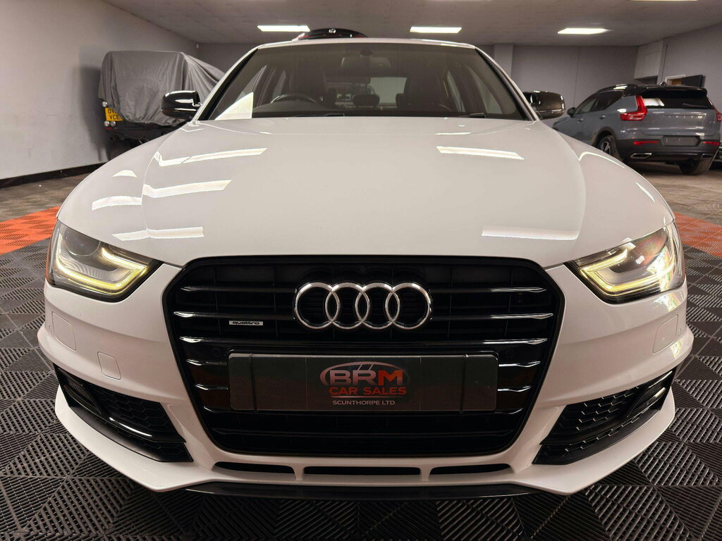 Audi A4 2.0 Tdi Black Edition Quattro Euro 6 Ss Na EX65SKO White #2